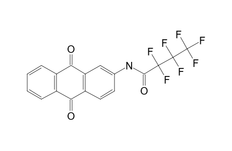 2-Aminoanthraquinone, N-heptafluorobutyryl-