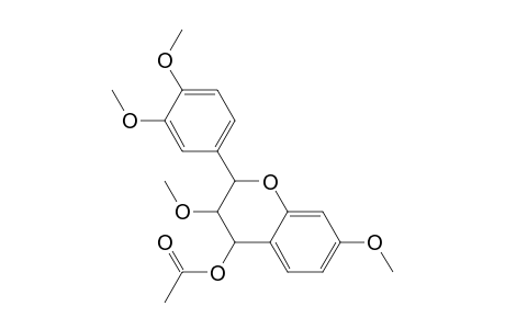 4-Acethoxy-3,3',4',7-tetramethoxyflavan