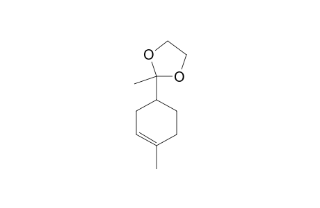 1,3-Dioxolane, 2-methyl-2-(4-methyl-3-cyclohexen-1-yl)-