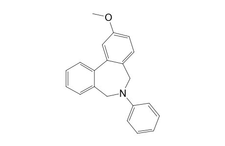 2-Methoxy-6-(phenyl)-6,7-dihydro-5H-dibenzo[c,e]azepine