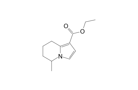 Ethyl 5-methyl-5,6,7,8-tetrahydro-indolizine-1-carboxylate