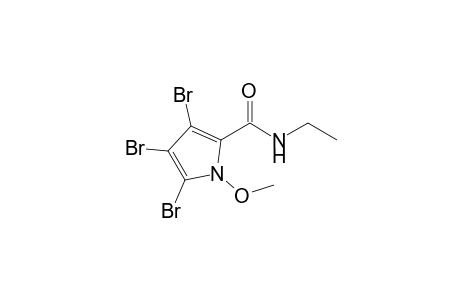 3,4,5-Tribromo-1-methoxypyrrole-2-(N-ethyl)carboxamide