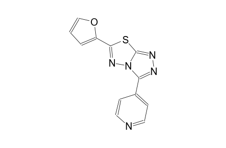 6-(2-furyl)-3-(4-pyridinyl)[1,2,4]triazolo[3,4-b][1,3,4]thiadiazole