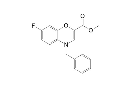 Methyl 4-benzyl-7-fluorol-4H-1,4-benzoxazine-2-carboxylate