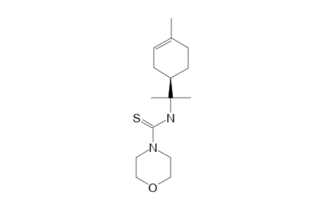 N-[1-(4R)-(4-ISOPROPYL-1-METHYL-CYCLOHEXENYL)]-N'-[2-(MORPHOLYL)]-THIOUREA