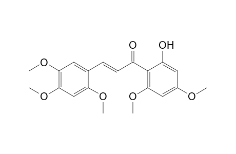2'-Hydroxy-2,4,4',5,6'-pentamethoxychalcone