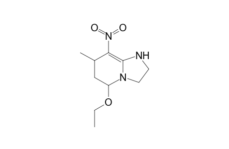 5-Ethoxy-7-methyl-8-nitro-2,3,4,5,6,7-hexahydro-1H-imidazo[1,2-a]pyridine