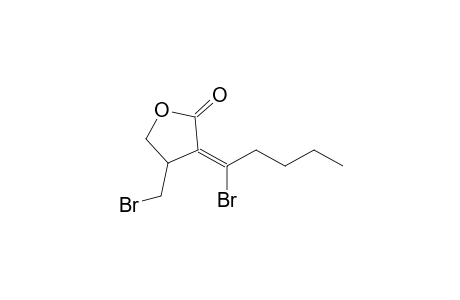 (3E)-3-(1-bromanylpentylidene)-4-(bromomethyl)oxolan-2-one