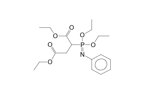 O,O-DIETHYL-N-PHENYLIMIDO(1,2-CARBOETHOXYETHYL)PHOSPHONATE