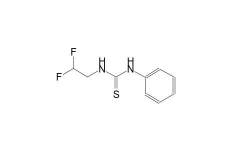 N-(2,2-difluoroethyl)-N'-phenylthiourea
