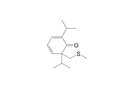 2,6-Diisopropyl-6-(methylsulfanylmethyl)cyclohexa-2,4-dien-1-one