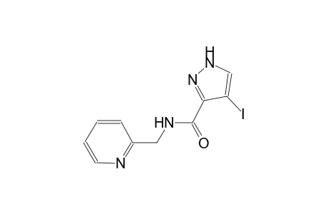 4-iodo-N-(2-pyridinylmethyl)-1H-pyrazole-3-carboxamide
