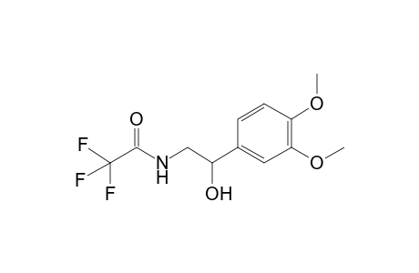 Acetamide,2,2,2-trifluoro-N-[2-hydroxy-2-(3,4-dimethoxyphenyl)ethyl]-