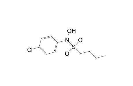 N-(4-Chlorophenyl)-N-hydroxy-1-butanesulfonamide