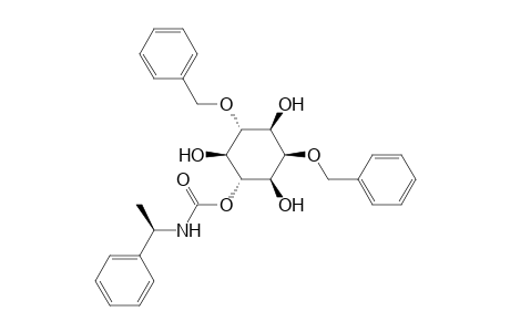 D-myo-Inositol, 2,6-bis-O-(phenylmethyl)-, 4-[(1-phenylethyl)carbamate], (R)-