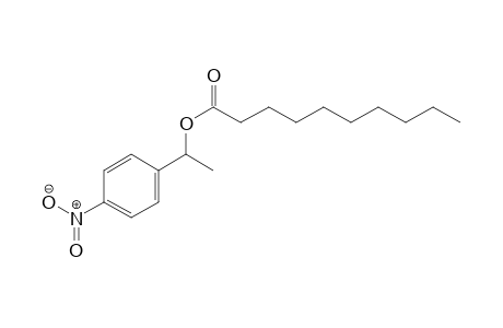rac-1-(4-Nitrophenyl)ethyl decanoate