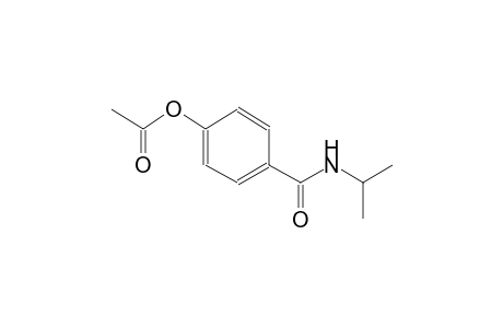 4-[(isopropylamino)carbonyl]phenyl acetate
