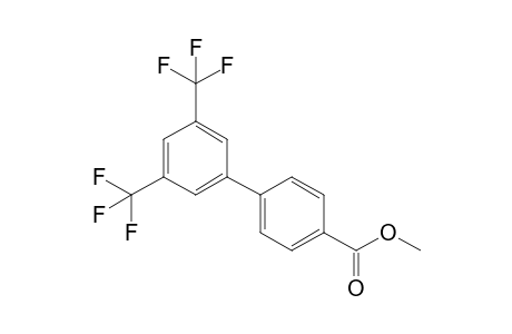 4-[3,5-bis(trifluoromethyl)phenyl]benzoic acid methyl ester
