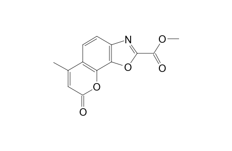 Methyl 6-methyl-8-oxo-8H-[1]benzopyran[7,8-d]oxazol-2-carboxylate
