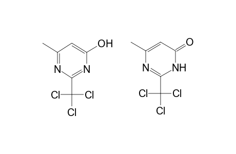 6-METHYL-2-(TRICHLOROMETHYL)-4-PYRIMIDINOL