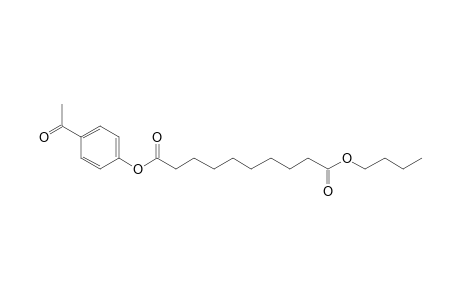 Sebacic acid, 4-acetylphenyl butyl ester