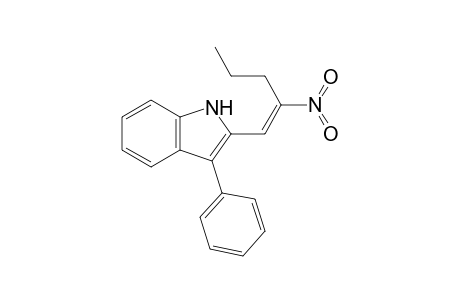 2-[(E)-2-nitropent-1-enyl]-3-phenyl-1H-indole