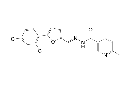 N'-{(E)-[5-(2,4-dichlorophenyl)-2-furyl]methylidene}-6-methylnicotinohydrazide