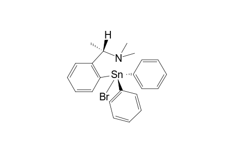 { 2-[ (1')-1'-Dimethylaminomethyl)phenyl]diphenyl] tin bromide