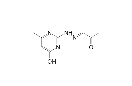 2,3-butanedione,mono[(4-hydroxy-6-methyl-2-pyrimidinyl)hydrazone]