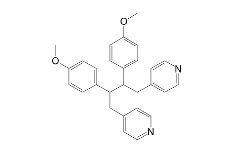Pyridine, 4,4'-[2,3-bis(4-methoxyphenyl)-1,4-butanediyl]bis-