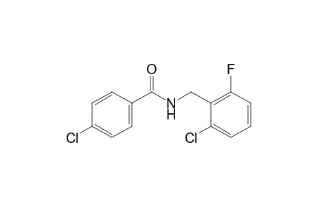 p-chloro-N-(2-chloro-6-fluorobenzyl)benzamide