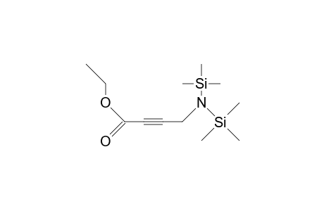 3-(N,N-Bis[trimethylsilyl]amino)-prop-1-yne-1-carboxylic acid, ethyl ester