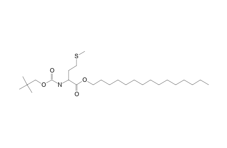 L-Methionine, N-neopentyloxycarbonyl-, pentadecyl ester