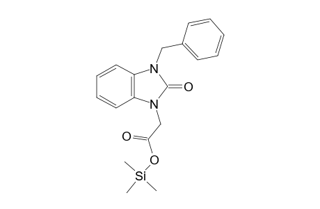 (3-Benzyl-2-oxo-2,3-dihydro-1H-benzimidazol-1-yl)acetic acid, tms derivative