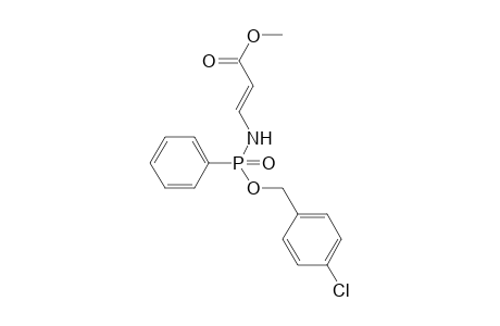 (E)-P-4-Chlorophenylmethoxy-P-phenyl-N-(methyl acrylate)phosphonamide