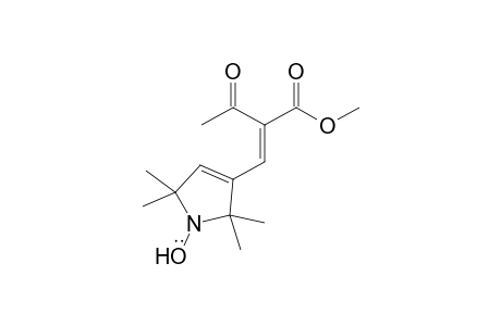 3-(2-Acetyl-2-methoxycarbonylethenyl)-2,5-dihydro-2,2,5,5-tetramethyl-1H-pyrrol-1-yloxyl radical