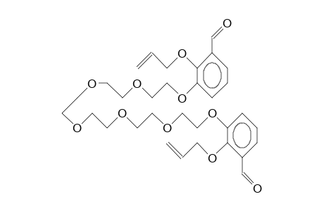 3,3'-(3,6,9,12,15-Pentaoxa-heptadecane-1,17-diyloxy)-bis(2-[2-propenyloxy]-benzaldehyde)