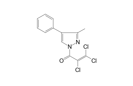 Propenone, 2,3,3-trichloro-1-(3-methyl-4-phenyl-1-pyrazolyl)-