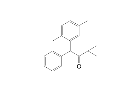 1-(2,5-dimethylphenyl)-3,3-dimethyl-1-phenylbutan-2-one