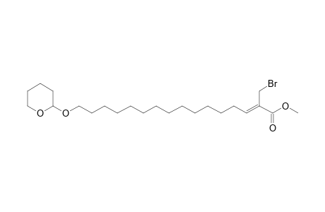 Methyl 16-tetrahydropyranyloxy-2-bromomethyl-2(Z)-hexadecenoate