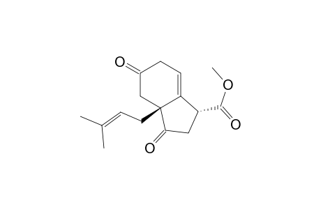 METHYL-(1R,3AR)-3A-(3'-METHYLBUT-2'-ENYL)-3,5-DIOXO-2,3,3A,4,5,6-HEXAHYDRO-1H-INDENE-1-CARBOXYLATE