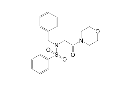 benzenesulfonamide, N-[2-(4-morpholinyl)-2-oxoethyl]-N-(phenylmethyl)-