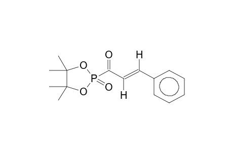 4,4,5,5-TETRAMETHYL-2-OXO-2-(3-PHENYLPROPENOYL)-1,3,2-DIOXAPHOSPHOLANE
