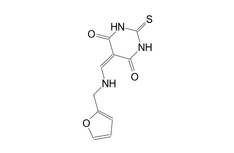 5-{[(2-furylmethyl)amino]methylene}-2-thioxodihydro-4,6(1H,5H)-pyrimidinedione