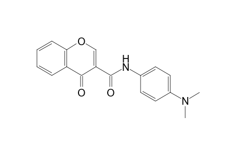 N-(4-(Dimethylamino)phenyl)-4-oxo-4H-chromene-3-carboxamide