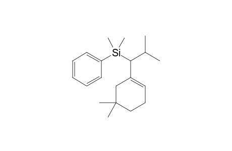 [1-(5,5-dimethyl-1-cyclohexenyl)-2-methylpropyl]-dimethyl-phenylsilane