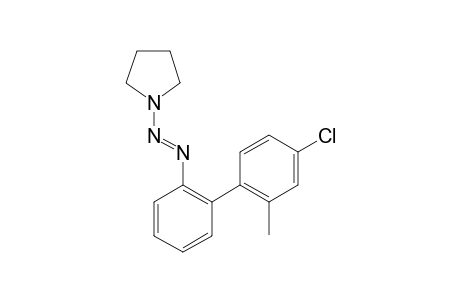 (E)-1-((4'-Chloro-2'-methyl-[1,1'-biphenyl]-2-yl)diazenyl)-pyrrolidine