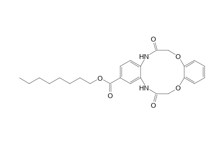 Octyl 7,14-dioxo-6,7,8,13,14,15-hexahydrodibenzo[b,h][1,4,7,10]dioxadiazacyclododecine-10-carboxylate