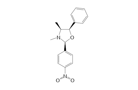 (2S,4S,5R)-3,4-DIMETHYL-2-(4-NITROPHENYL)-5-DIPHENYL-OXAZOLIDINE