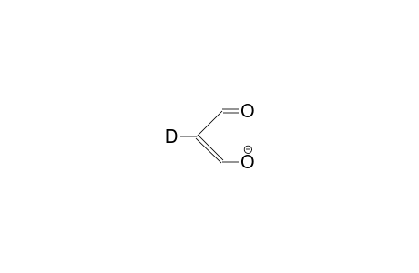 2-Deuterio-malondialdehyde anion